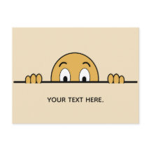 Personalizado de cara divertida Personalizado text