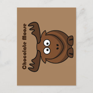 Postal Personalizado de Chiste divertida de chocolate sua
