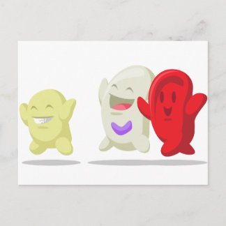 Postal Personalizado de eritrocitos, leucocitos,