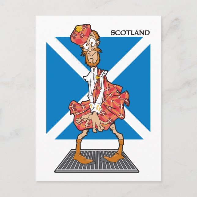 Postal Personalizado de Escocia (Anverso)