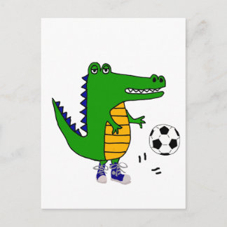 Postal Personalizado de fútbol o de ligador de deporte