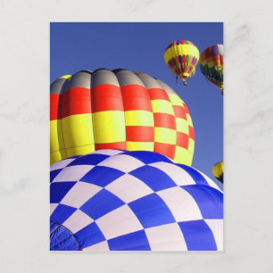Postal Personalizado de globos de aire caliente