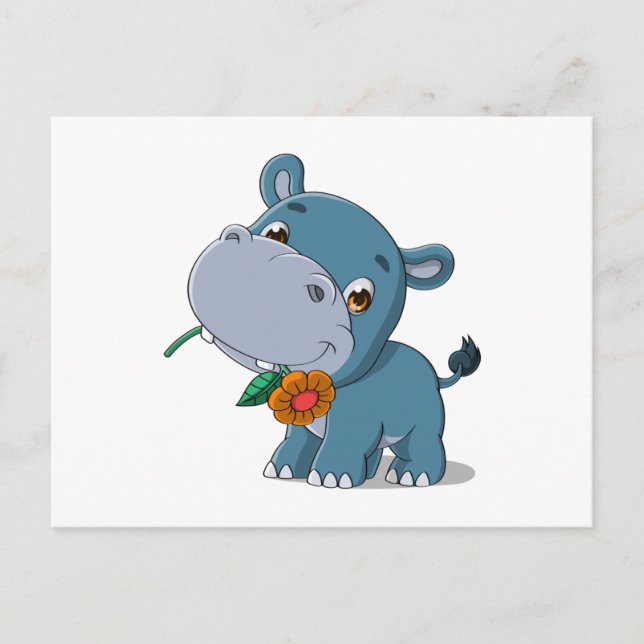 Postal Personalizado de Hippo (Anverso)