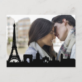 Postal Personalizado de la Torre Eiffel de París