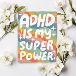 Postal PERSONALIZADO de las letras de burbujas del ADHD S<br><div class="desc">¡La mano te hizo la tarjeta! Personalizar con tu propio texto o cambia los colores. Revisa mi tienda por muchos más colores y diseños o hazme saber si quieres algo personalizado!</div>