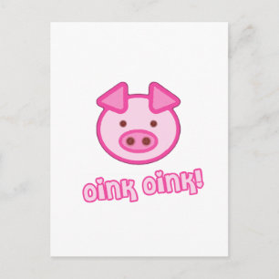 Postal Personalizado de lechón