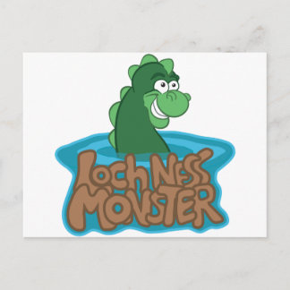 Postal Personalizado de Loch Ness Monster