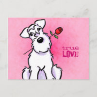 Personalizado de mensajes de amor de Rosa Schnauze