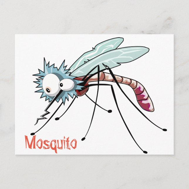 Postal Personalizado de mosquitos (Anverso)