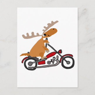 Postal Personalizado de motocicletas de caballos de monta