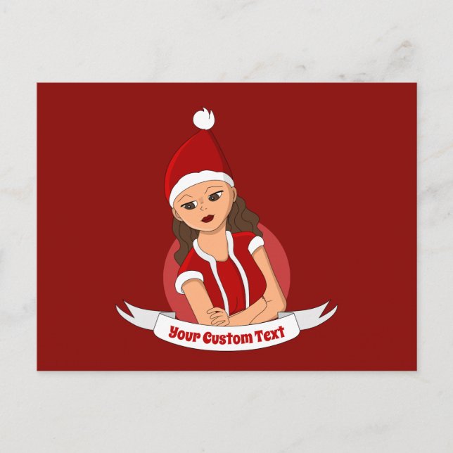 Postal Personalizado de Navidades jóvenes (Anverso)