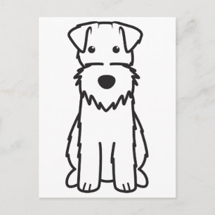 Postal Personalizado de Perro de Fox Terrier