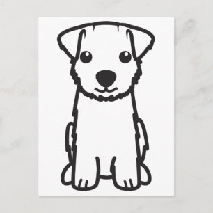 Postal Personalizado de Perro de Norfolk Terrier