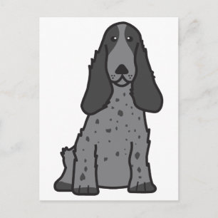 Postal Personalizado de Perro Español Cocker Inglés