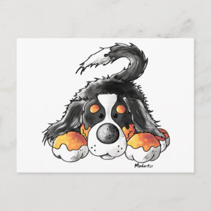 Postal Personalizado de Perro Montañoso de Bernese