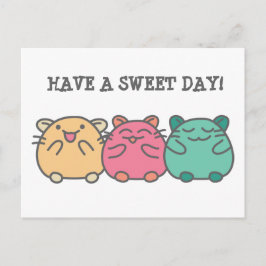 Postal Personalizado de Personalizado de Hamsters al esti