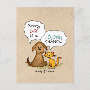 Postal Personalizado de Rehab & Detox: Libres de Medicame