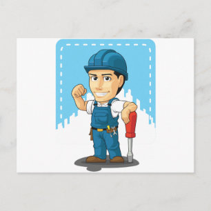 Postal Personalizado de Técnico o Reparador