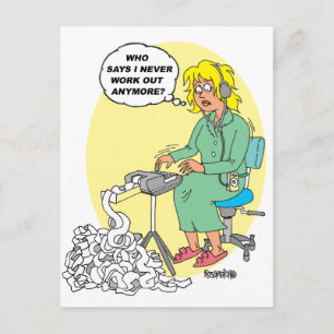 Postal Personalizado de tenógrafo