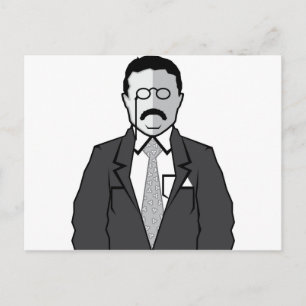 Postal Personalizado de Theodore Roosevelt