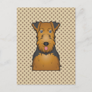 Postal Personalizado de Welsh Terrier