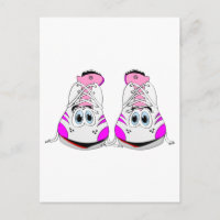 Personalizado de zapatos deportivos rosados