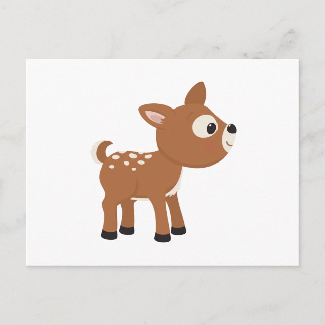 Postal Personalizado Deer (Anverso)