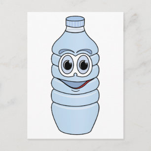 Postal Personalizado del frasco de agua