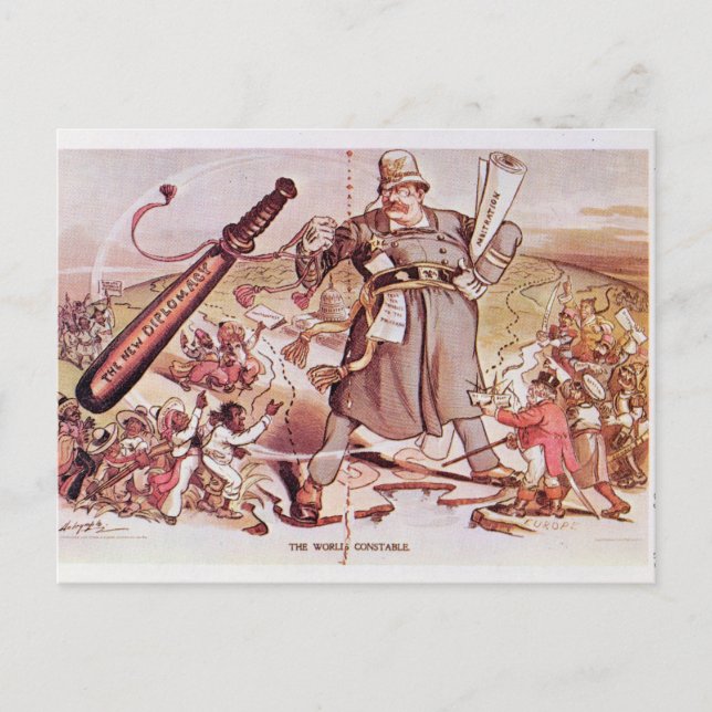 Postal Personalizado del Presidente Roosevelt (Anverso)