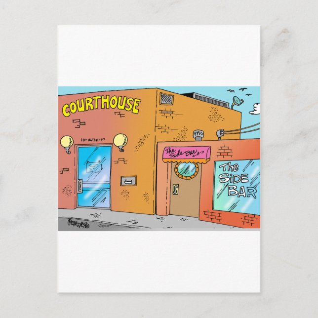 Postal Personalizado del tribunal (Anverso)