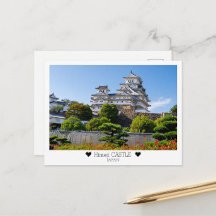 Postal Personalizado, desde el Castillo de Himeji con Amo
