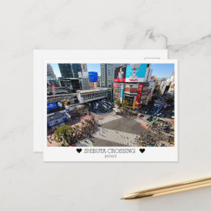 Postal Personalizado, desde SHIBUYA CROSSING con Amor