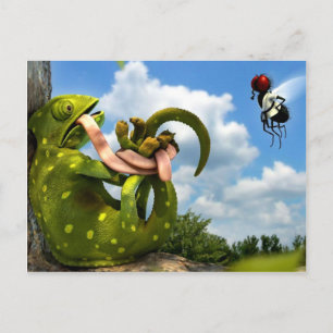 Postal personalizado divertida