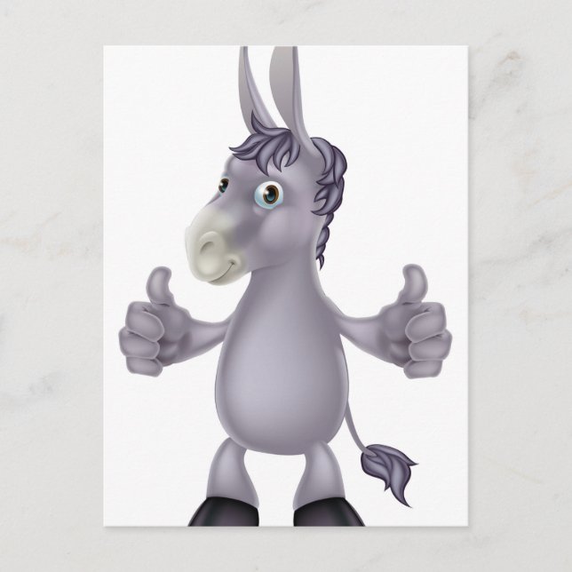 Postal Personalizado Donkey (Anverso)