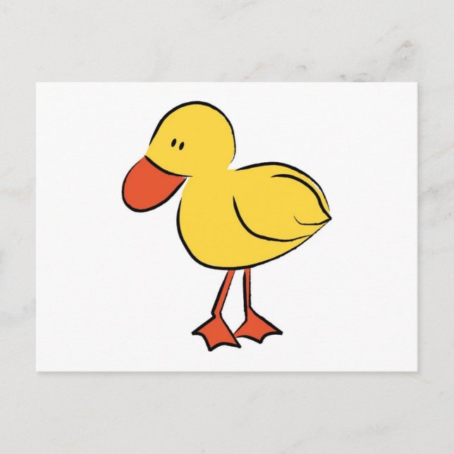 Postal Personalizado Duckling (Anverso)