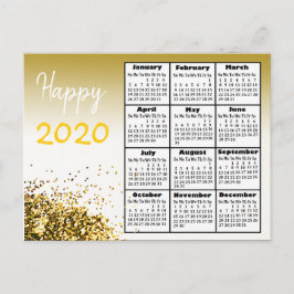 Postal Personalizado Feliz Año Nuevo 2020