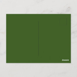 Postal Personalizado Forest Green Picture-Perfect Standar