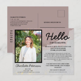 Postal Personalizado Foto de su vecindario Bienes inmuebl