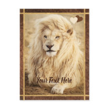 Personalizado fotográfico de León Blanco