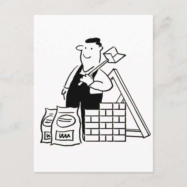 Postal Personalizado General Builder (Anverso)