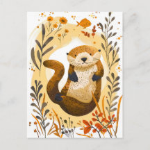 personalizado gracioso flotando en el océano