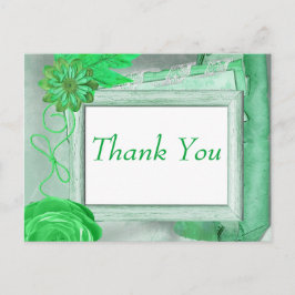 Postal Personalizado Green Gracias