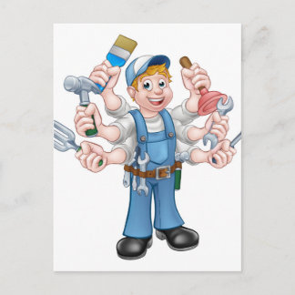 Postal Personalizado Handyman