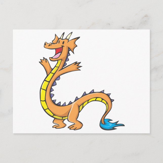 Postal Personalizado Happy Dragon (Anverso)
