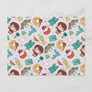 Postal Personalizado HARRY POTTER™ Criaturas y patrón de 