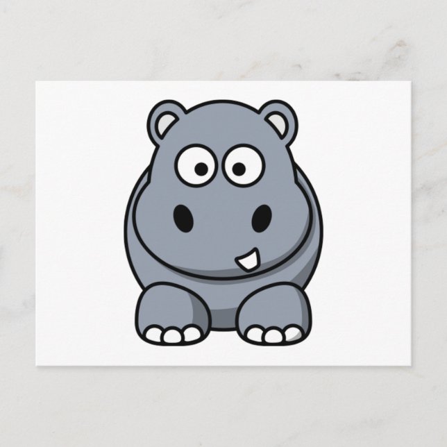Postal Personalizado Hippo (Anverso)