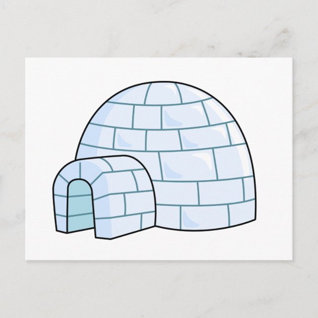 Postal Personalizado Igloo (Anverso)