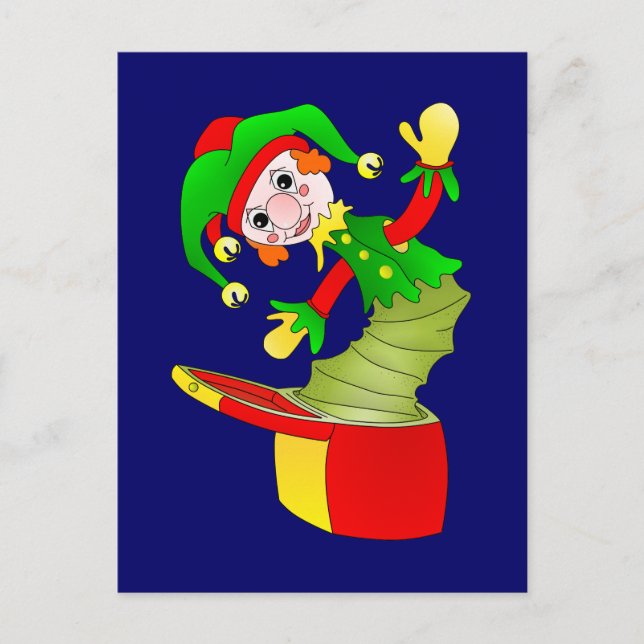 Postal Personalizado Jack en el cojín de la caja (Anverso)