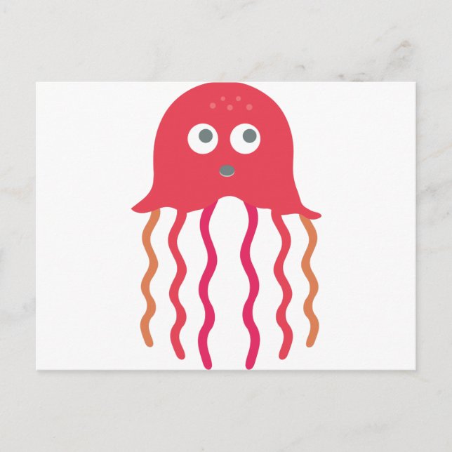 Postal Personalizado Jellyfish (Anverso)