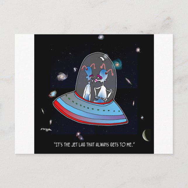 Postal Personalizado Jet Lag 9492 (Anverso)